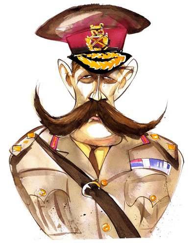 Irish-born, British Field Marshal, First Earl Kitchener by Neale Osborne